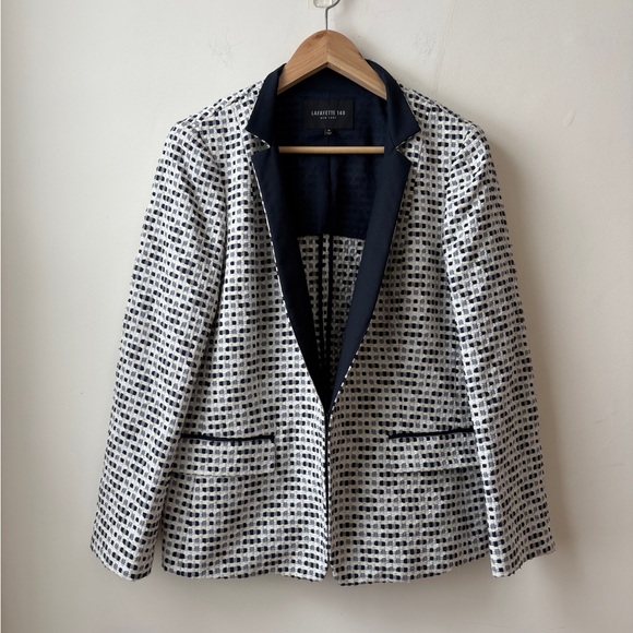 Lafayette 148 New York Tweed Blazer - Picture 4 of 11
